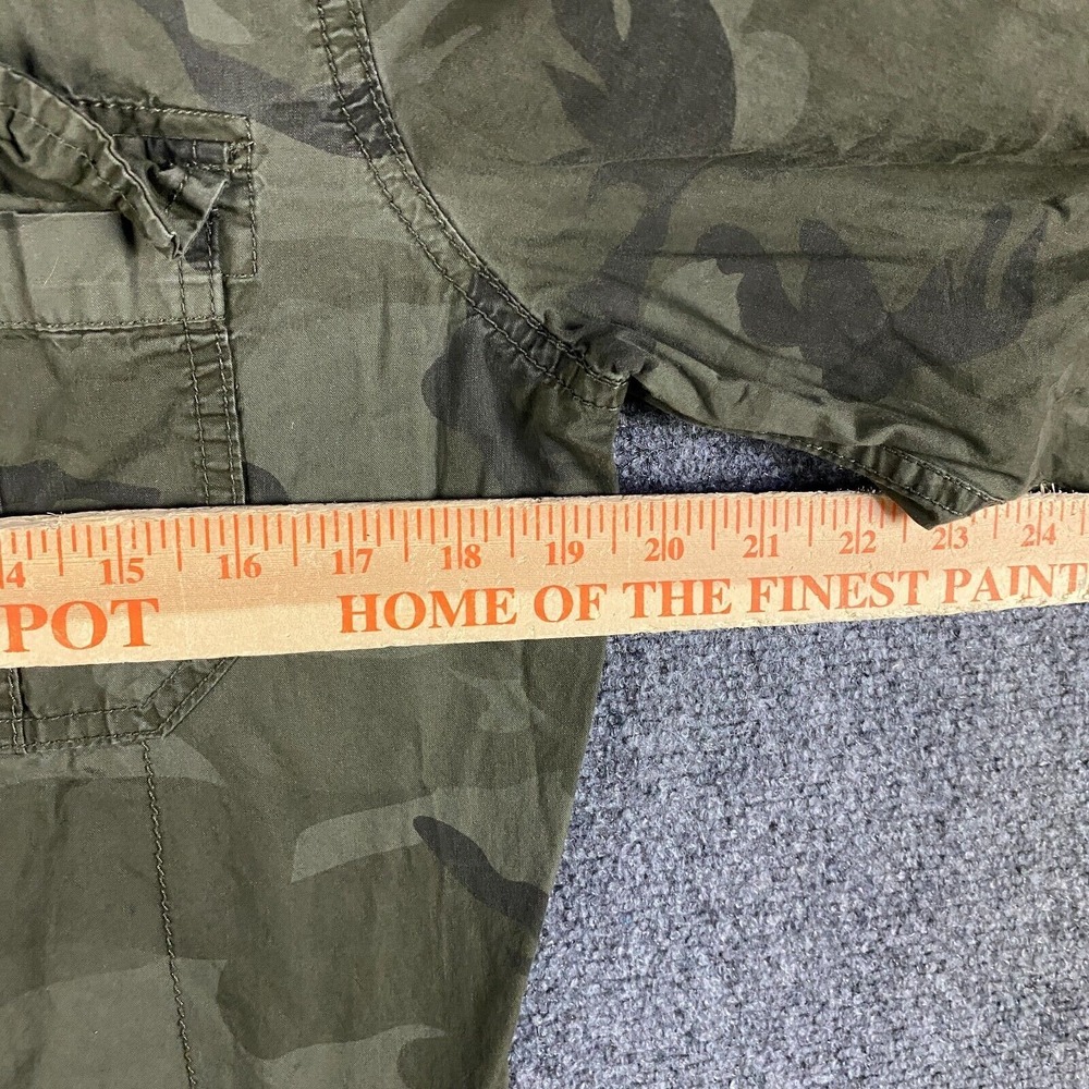 Buffalo‎ David Bitton Military Jacket Women's Medium Camouflage 100% Cotton - Picture 4 of 9